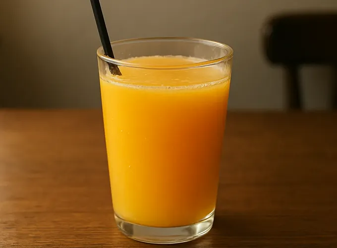 生絞りオレンジジュース